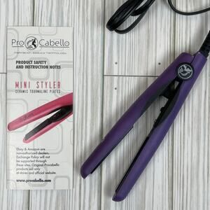 F0075 Pro Cabello Mini Styler Ceramic Tourmaline Plates